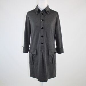 Eccoci gray 3/4 sleeve dress 6